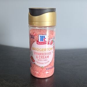 Bridgerton Strawberries & Cream Finishing Sugar - Pink